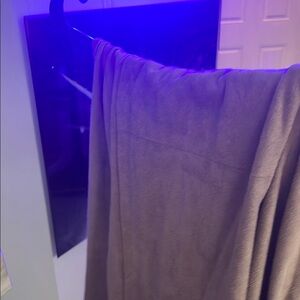 Chico's Taupe faux suede pants and faux suede slacks